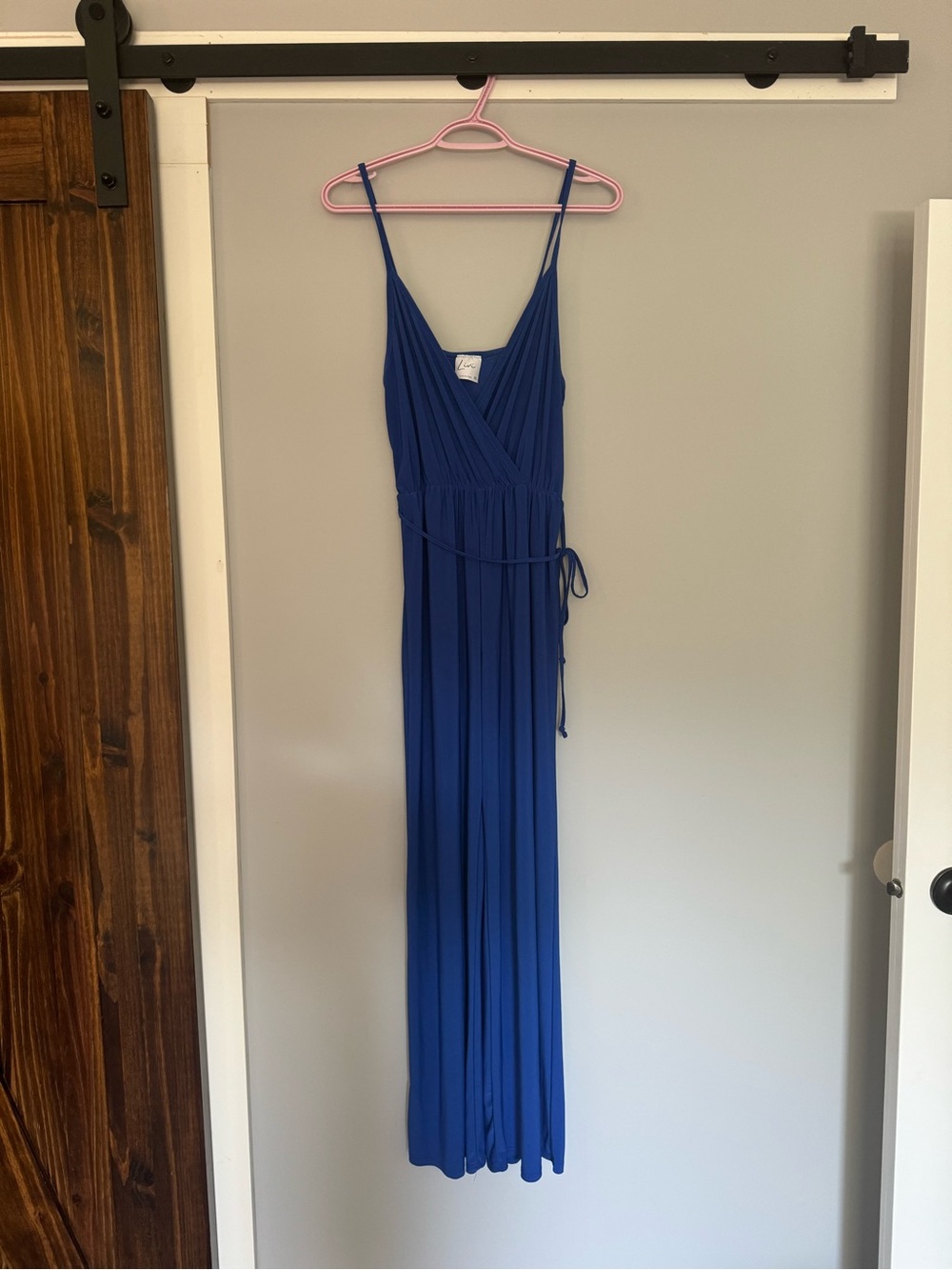 Olivia Rae Royal Blue jumpsuit medium